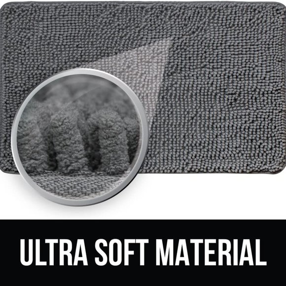 **SOLD** NWT Kangaroo Chenille Bath Rug 24x17 - Picture 2 of 7